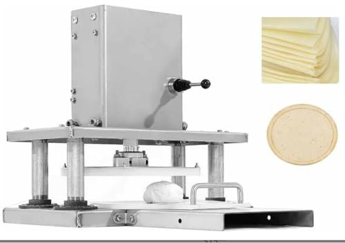 Pizzapresse, elektrische Tortilla-Pressmaschine, max. 21,6 cm (8,66 Zoll), Pizzateigpresse für Zuhause, 661 lbs Druck, geeignet für Pizza, Kuchen, Tortillas, Gebäck