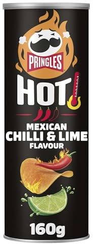 Pringles Hot Mexican Chilli & Lime 160g