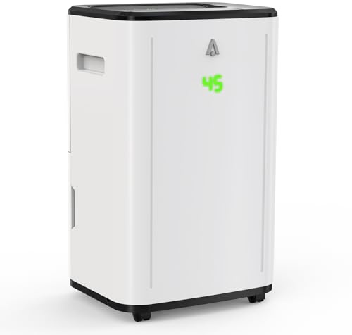 Aptliton Dehumidifier | 30L/Day Capacity | NDE-30LR | Quiet (41-43dB) | CE Certified | Energy Efficient | Built-In Handle | Ideal for Home & Office