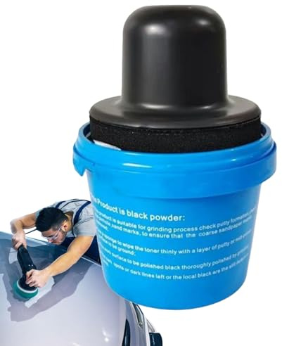 Mastic automobile pour voitures - Poudre de guidage sèche - Pour travaux de ponçage dans les ateliers et les travaux de bricolage - Réparation de carrosserie pour débutants et professionnels
