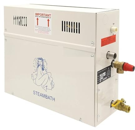 Sauna de vapor de 9 kW, generador de vapor, máquina doméstica, sauna, baño, SPA, ducha, controlador digital, fabricación de niebla para el hogar (4,5 KW)