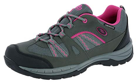 Brütting Fresno Damen Trekking- & Wanderhalbschuhe, Anthrazit/ Pink, 40 EU
