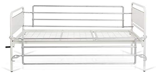 Sponde da Letto Ribaltabili - Coppia di Sponde Letto con Struttura in Alluminio Universali Per Anziani Allettati Di Sicurezza Degenza – Cura Farma