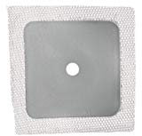 isolera Wandmanschette FDB Flex – 120 x 120 mm Abdichtungsmanschette für Dusche & Bad, grau, dauerelastisch & wasserdicht, Kautschuk mit Gewirkeverstärkung, für Rohrdurchführungen, Made in Germany