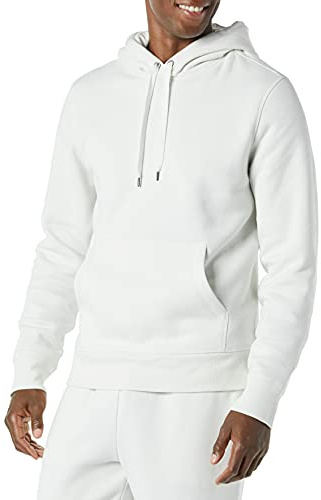 Amazon Essentials Sweat-Shirt à Capuche (Disponible en Grandes Tailles) Homme, Blanc, M