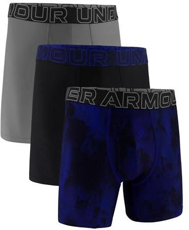 Under Armour Boxerjock Boxershorts män, Standard Tech-material, 15 cm innersöm, komfort hela dagen lång