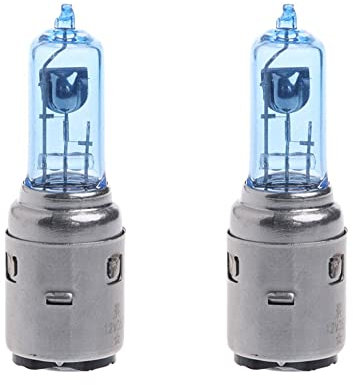 ShuoHui 2x Glühlampe 12V 35/35W FLÖSSER BA20D Halogen MAXISCOOTER, ROLLER, QUAD, SCHALTMOPED, LEICHTKRAFTRAD