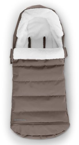 UPPAbaby CozyGanoosh 2-in-1 Footmuff - Theo | Universal Pram & Pushchair Footmuff | Extreme Cold Protection to -20°C | Zip-Out Liner| Adjustable & Extendable | Water-Repellent & Machine Washable