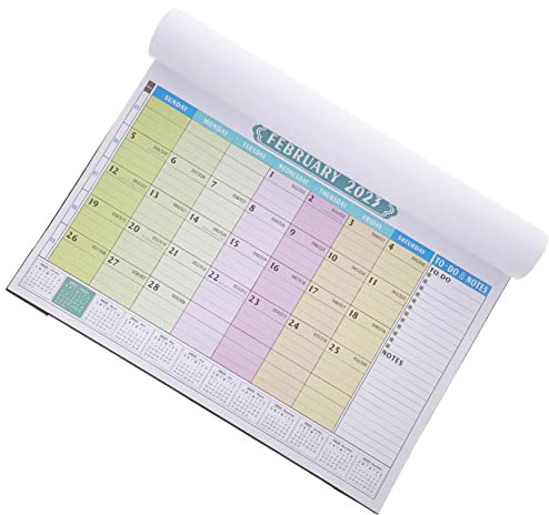 CAXUSD Hängekalender 2023 Englischer Monatskalender Haushalts-tischkalender Fürs Büro