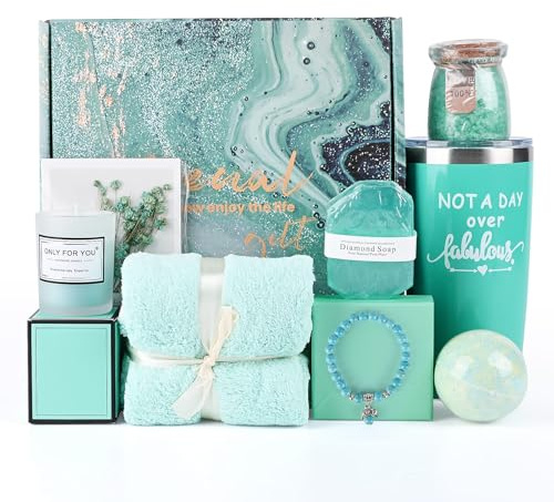 Euakee Lustiges Geschenk Für Frauen - Entspannungs- und Spa-Badeset Mit Personalisierung Für Geburtstag, Freundin Und Mama (Grün)