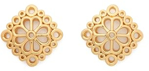 kate spade new york Spade Flower Lace Studs