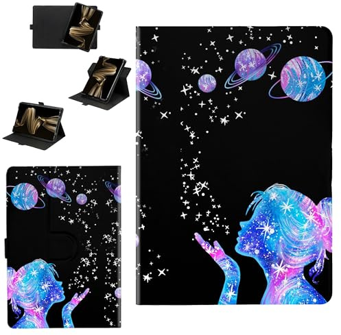 Custodia Compatibile per Redmi Pad 2 4G 11-pollici Tablet Cover Custodia Case [Funzione di rotazione a 360 gradi][Protezione rinforzata dei bordi contro le cadute] XQSN