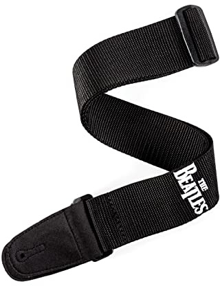 D'Addario Beatles Polypropylen-Gitarrengurt, Schwarz