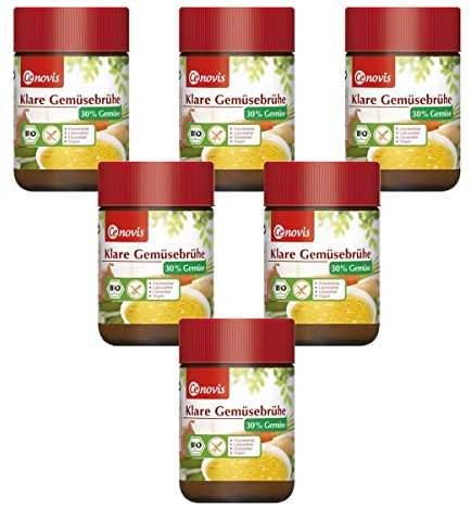 Cenovis - Klare Gemüsebrühe feinkörnig bio - 100 g - 6er Pack