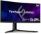 ViewSonic ELITE XG341C-2K 34-inch Ultra-wide QHD Curved Mini LED Gaming Monitor, 200Hz, 1ms MPRT, with HDMI 2.1, AMD FreeSync Premium Pro, USB Type-C, DisplayPort, Integrated Speakers