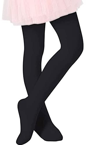 Durio Ballettstrumpfhose Mädchen Strumpfhose Baby Elastisch Tanzstrumpfhose Anti-Rutsch