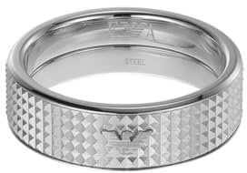 EMPORIO ARMANI Herren-Edelstahlband-Ring, EGS298804010