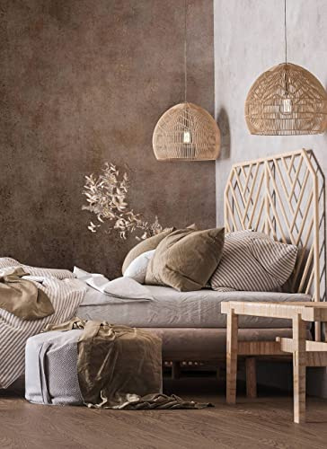 marburg Vliestapete braun Uni Modern für Wohnzimmer oder Schlafzimmer Made in Germany 10,05 x 0,53m