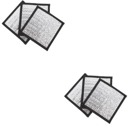 BUGUUYO 2sets Wärme Matte Reptil Pad Pet Wärmer Liefert Uniform Wärme Verteilung 3 Stücke * 2
