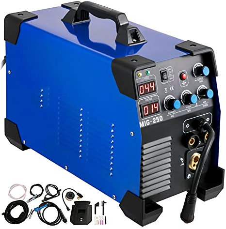 Máquinas de Soldar, Soldador 250 AMP MIG TIG ARC Soldador 3 en 1 Máquina soldadora de soldador TIG Lift ARC MMA Stick IGBT DC Inversor