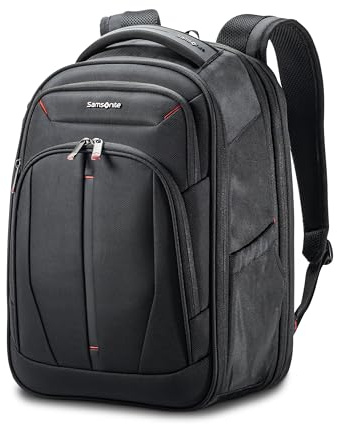 Samsonite Xenon 4.0 Großer erweiterbarer Rucksack, Schwarz, Large, Großer erweiterbarer Rucksack