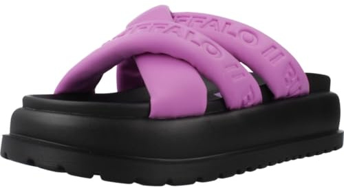 Buffalo Sandalias Palma Cross Lila