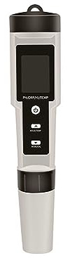 SMTYXS H2/PH/ORP/Temp Meter Digitaler Wasserqualitätsmonitor Tester for Pools Trinkwasser Aquarien(YY-400 4 in 1)