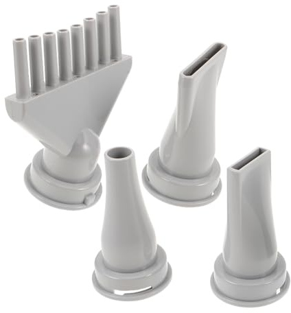 VICASKY 4 pezzi Beccucci per Phon in Abs Leggero e Resistente Ugelli per Asciugatura Veloce Animali e Parrucchieri Accessori Sostitutivi per Styling Preciso Include Becco Grande Piccolo