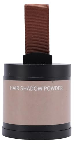 TARSHYRY Hårlinjepulver för Kvinnor och Män, Root Touch Up Hårfärg för grå Täckning, Bald Spot Concealer & Hårrotsfyllmedel, 24-timmars Vattentätt Hårfärgspulver (Ljusbrun)