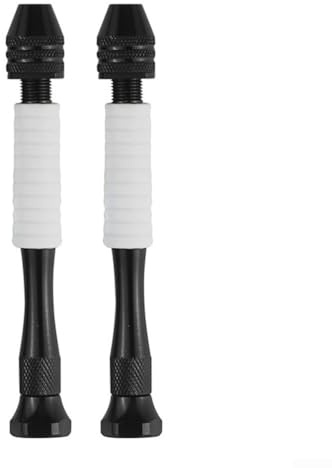 0 33 4 mm Handbohrer zum Basteln und Modellbau, unverzichtbares Werkzeug für Hobbyisten (weiß)