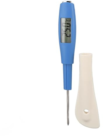 Yctze Thermomètre à Spatule Numérique en Silicone – Outil de Cuisson Précis intégré avec Batterie de 160 MAh Mesurant les Températures jusqu'à 300 °C – Cuisson Parfaite, Fonte du Chocolat et