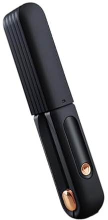 Lisseur Cheveux Sans Fil Brosse 2-en-1 Rechargeable avec Écran LED | Fer à Boucler avec 3 Réglages de Température Pour Femme Homme Plage Coiffure Maison Salon