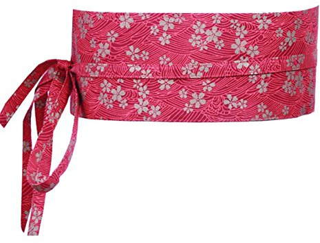 Frauen japanische Yukata Kimono Robe Obi Gürtel Harajuku Bund- # 18