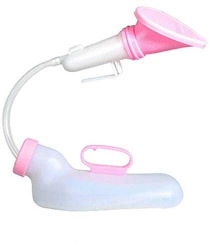 Urinal Damen-Urinal – 1500 Ml Dicke Damen-Töpfchenflasche Aus Kunststoff Mit Deckel – Anti-Überlauf-Urinal – Tragbares Damen-Urinal – Reiseurin-Sammelbehälter