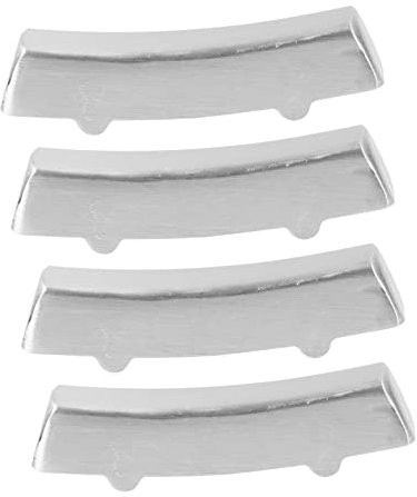 Ciieeo Geschirr 4 Stück Stainless Steel inoxlm ausruhen Essstäbchen aus Metall Regale Essstäbchenablage aus Edelstahl Stäbchen ruhen Esstisch Besteckständer Einrichtung einstellen
