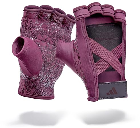 adidas Damen Trainingshandschuhe - rutschfeste Fitnesshandschuhe für Sport | Gepolsterte Sporthandschuhe mit Grip für Krafttraining, Gewichtheben & Crossfit. Atmungsaktive Fitness-Accessoires