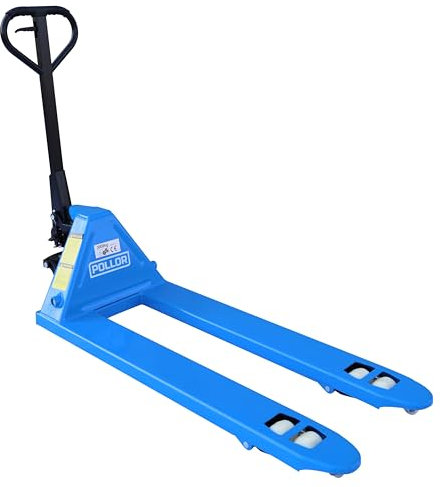 3000Kg Capacity Hand Pallet Pump Truck 3t Trolley 550 x 1150mm Fully Assembled (Blue)