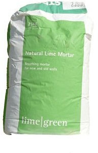 Womersleys Natural Hydraulic Lime Mortar (Strong Mortar) NHL 5 (25Kg)
