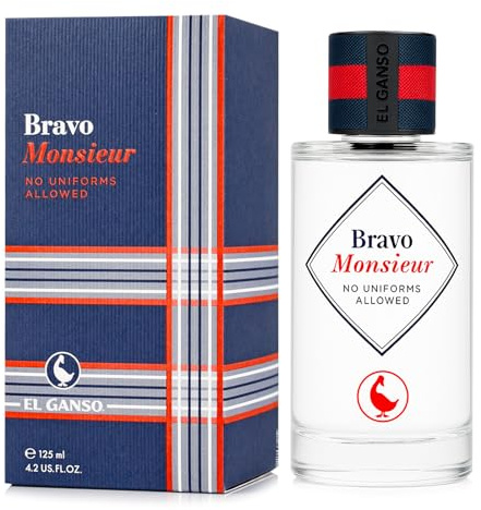 El Ganso Bravo Monsieur, Eau de Toilette für Männer, holzig-aromatischer Duft, 125 ml Zerstäuber