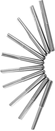 10 Stück Schaftfräser, 3,175 Mm Schaftfräser, Schaftfräser-Bits, Bohrmaschinen-Zubehör, CNC-Fräse, CNC-Fräser-Bits, Fräser-Bits Für CNC-Maschinen