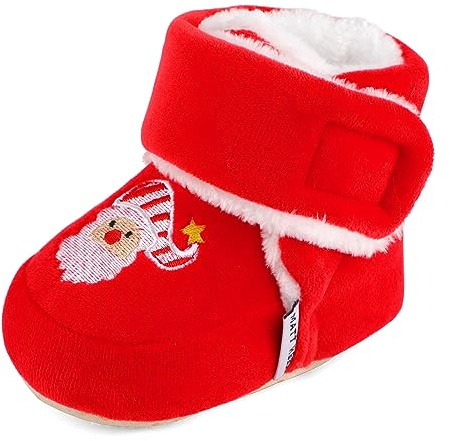 MK MATT KEELY Baby Jungen Mädchen Cartoon Anti-Rutsch Weiche Sohle Dicke Hausschuhe Booties