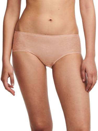 Chantelle 2644 Damen-Hipster-Slip, weich, Stretch, nahtlos, Leo Shimmer Print, Einheitsgröße