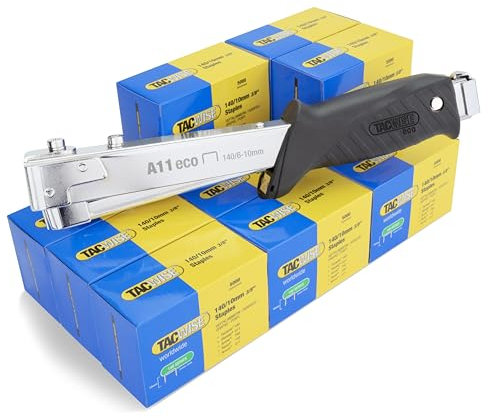 Tacwise 1783 ECO Fissatrice a Martello A11 con 60.000 Punti 140/10mm, Utilizza Punti di Tipo 140 da 6mm a 10mm