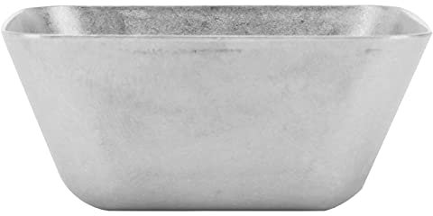 Retro stainless steel square bowl food preparation environmentally friendly storage reusable heavy duty sauce seasoning essential for baking cooking home kitchen refrigerator 80x80 ()142*142*55mm))