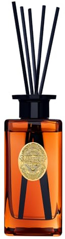 M&SENSE 300ml Raumduft Magisch Orientalisch Duft|Reed Diffuser mit 7 Duftstäbchen|Luxus Lufterfrischer für Badezimmer,Wohnung,Heimdekoration|Raumduft Stäbchen