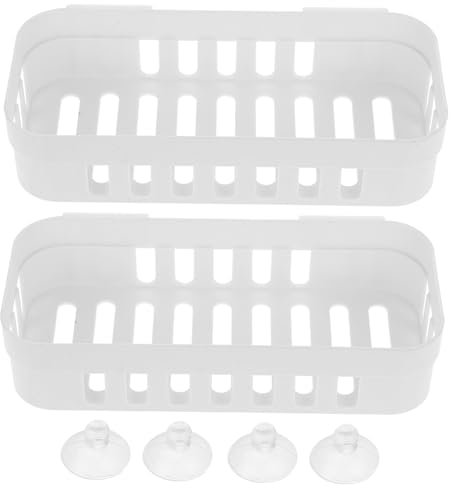 Toddmomy 2pcs Fish Tank Aquatic Plant Pot Rack Plant Pots Suction Cups for Aquarium Decor Easy to Use