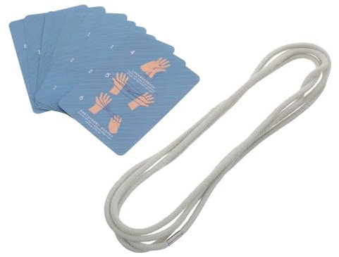 MUSISALY 2pcs Cats Cradle String Game for Boys and Girls Creative String Toys Hand Game Educational Toys Cooperative Play Fun for Boy Girl