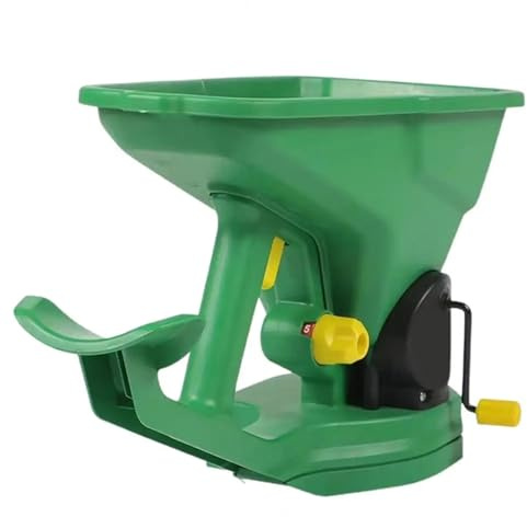 RVIFY Siembra Esparcidor Esparcidor de jardín portátil, plantador portátil de Mano para huerto, Granja con Capacidad de 1,5 l, 5 velocidades, Ahorro de energía sembradora Manual