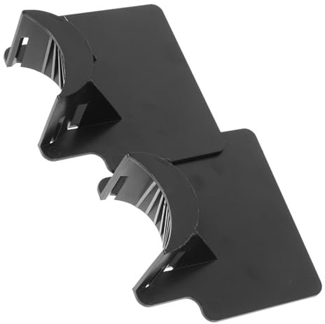 FONDOTIN 2stücke Schlauchhalter Für Schwimmbäder Starke Befestigungshalterungen Aus Abs-Material Stabiles Design Einfache Installation Ohne Werkzeug Multifunktionales Zubehör Für
