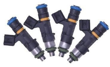OGHF 1/4/6/8/12/20PCS Kraftstoffeinspritzer 550CC 0280158117 EV14 52lb E85 Kompatibel mit Audi A4 TT Golf Passat 1.8T 5.7L 2001 2002 2003 2004 2005(1PCS)